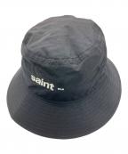 SAINT MICHAELセントマイケル）の古着「25SS SAINT BUCKET HAT」｜ブラック