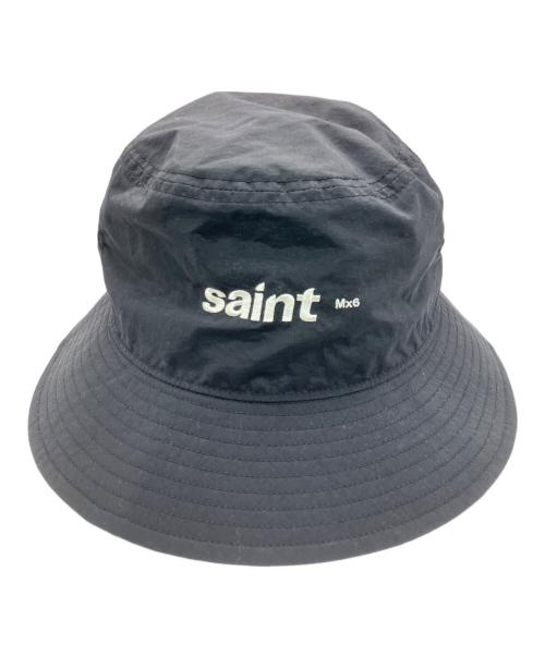 SAINT MICHAEL（セントマイケル）SAINT MICHAEL (セントマイケル) 25SS SAINT BUCKET HAT ブラック サイズ:OSの古着・服飾アイテム