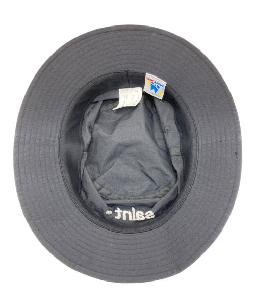 SAINT MICHAEL（セントマイケル）SAINT MICHAEL (セントマイケル) 25SS SAINT BUCKET HAT ブラック サイズ:OSの古着・服飾アイテム