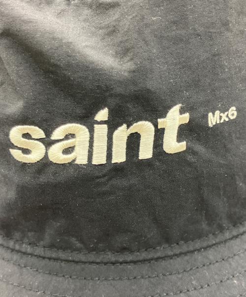 SAINT MICHAEL（セントマイケル）SAINT MICHAEL (セントマイケル) 25SS SAINT BUCKET HAT ブラック サイズ:OSの古着・服飾アイテム