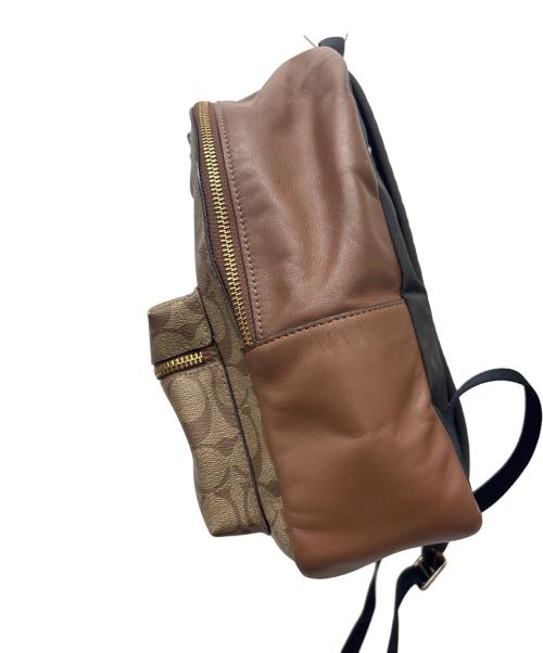 COACH（コーチ）COACH (コーチ) デイパック ベージュの古着・服飾アイテム