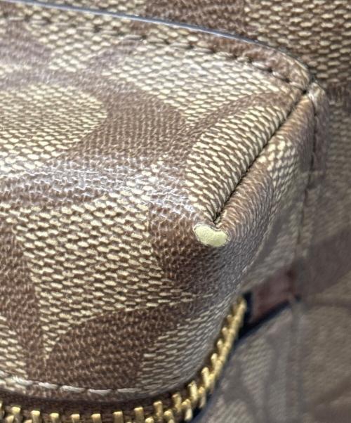 COACH（コーチ）COACH (コーチ) デイパック ベージュの古着・服飾アイテム
