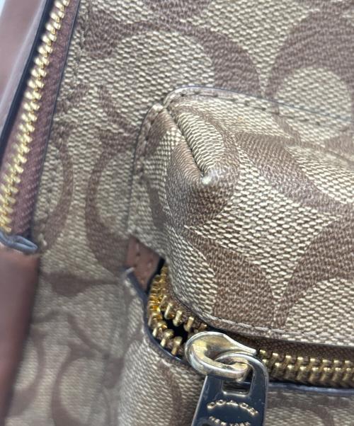 COACH（コーチ）COACH (コーチ) デイパック ベージュの古着・服飾アイテム