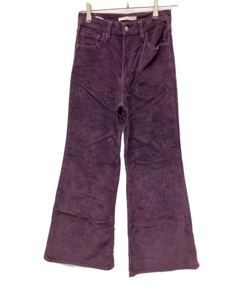 LEVI'S（リーバイス）LEVI'S (リーバイス) コーデュロイブーツカットパンツ パープル サイズ:W26L30の古着・服飾アイテム