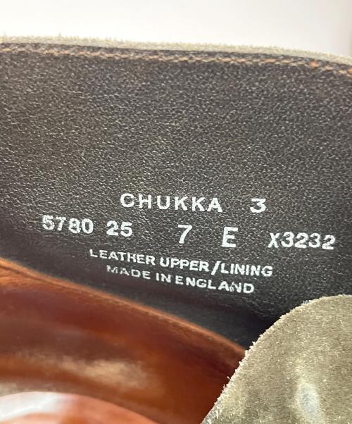 CHUKKA（チャッカ）CHUKKA (チャッカ) チャッカーブーツ カーキ サイズ:25の古着・服飾アイテム
