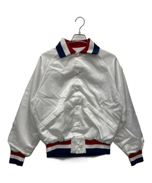 KING LOUIE（キングルイ）KING LOUIE (キングルイ) コーチジャケット ホワイト×レッド×ブルー サイズ:Mの古着・服飾アイテム
