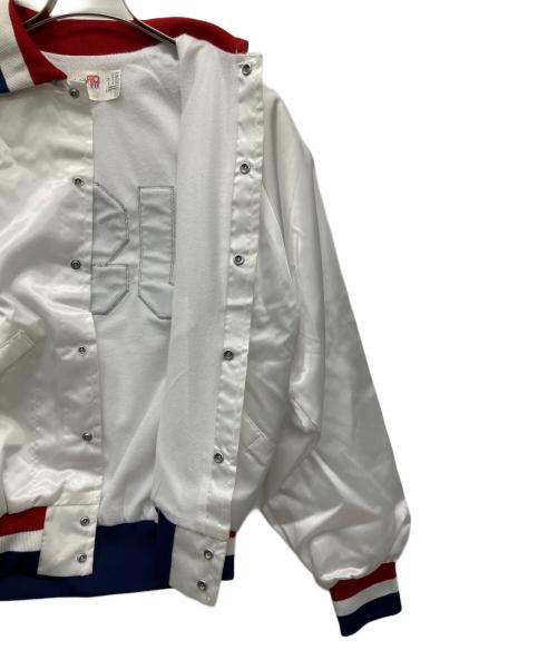KING LOUIE（キングルイ）KING LOUIE (キングルイ) コーチジャケット ホワイト×レッド×ブルー サイズ:Mの古着・服飾アイテム