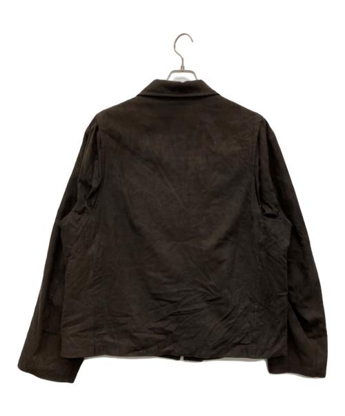 Calvin Klein（カルバンクライン）Calvin Klein (カルバンクライン) スイングトップ ブラウン サイズ:Lの古着・服飾アイテム