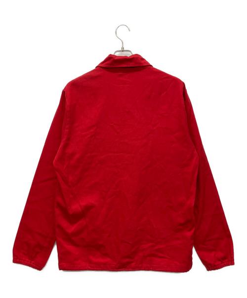 EBBEST FIELD（エベッツ・フィールド）EBBEST FIELD (エベッツ・フィールド) コーチジャケット レッド サイズ:Lの古着・服飾アイテム