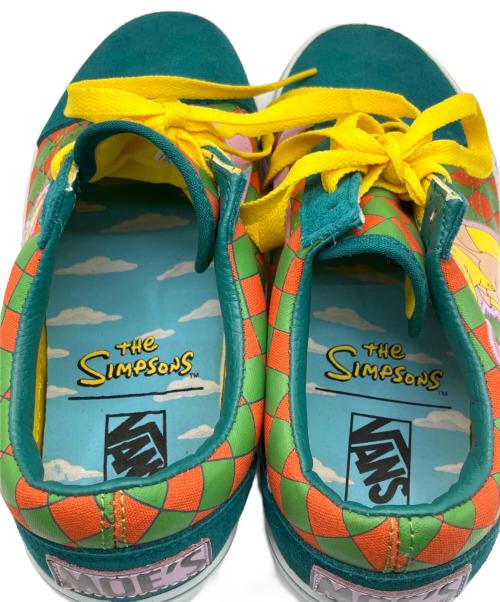VANS（ヴァンズ）VANS (ヴァンズ) THE SIMPSONS (ザ シンプソンズ) ローカットスニーカー グリーン×マルチカラー サイズ:24cmの古着・服飾アイテム