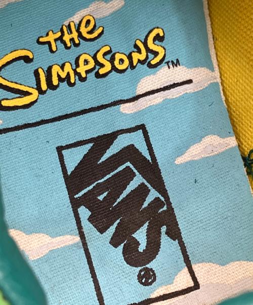 VANS（ヴァンズ）VANS (ヴァンズ) THE SIMPSONS (ザ シンプソンズ) ローカットスニーカー グリーン×マルチカラー サイズ:24cmの古着・服飾アイテム