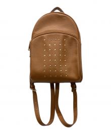 FURLA（フルラ）の古着「スタッズリュック」｜ベージュ