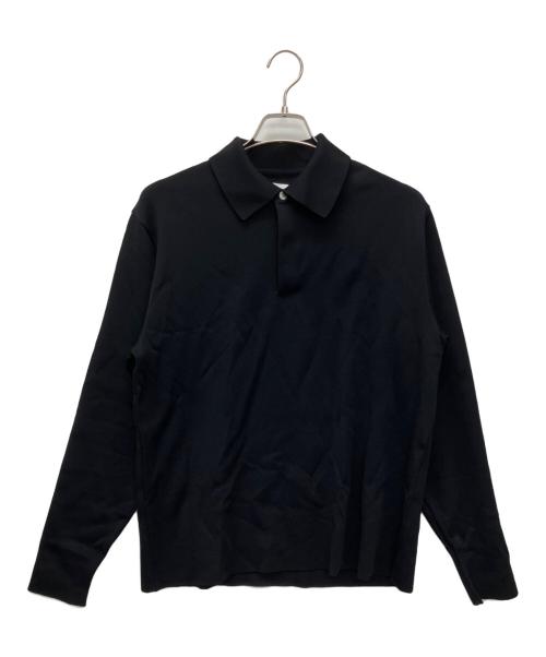 UNITED TOKYO（ユナイテッドトーキョー）UNITED TOKYO (ユナイテッドトーキョー) サーブルストレッチポロニット ブラック サイズ:SIZE2の古着・服飾アイテム