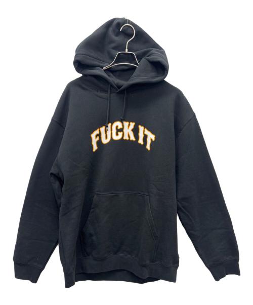 HUF（ハフ）HUF (ハフ) プルオーバーパーカー ブラック サイズ:XLの古着・服飾アイテム