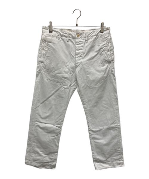 RRL（ダブルアールエル）RRL (ダブルアールエル) ボタンフライパンツ ホワイト サイズ:W31の古着・服飾アイテム