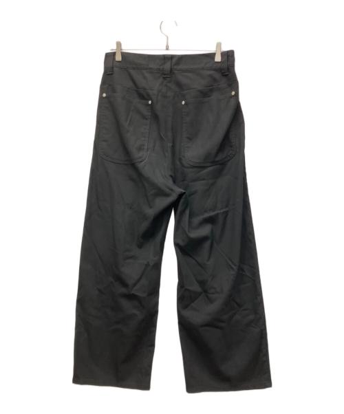 jieda（ジエダ）jieda (ジエダ) TWO TUCK SLACKS ブラック サイズ:2の古着・服飾アイテム