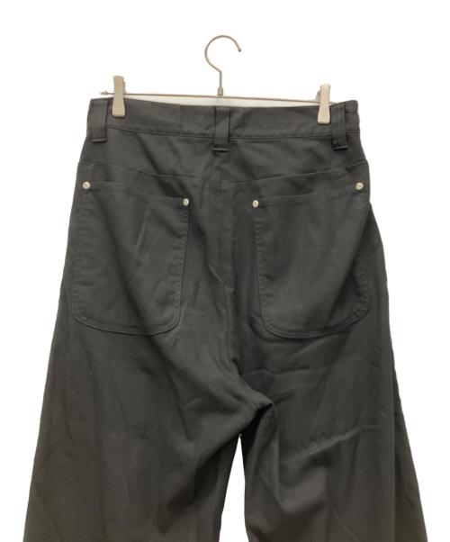 jieda（ジエダ）jieda (ジエダ) TWO TUCK SLACKS ブラック サイズ:2の古着・服飾アイテム