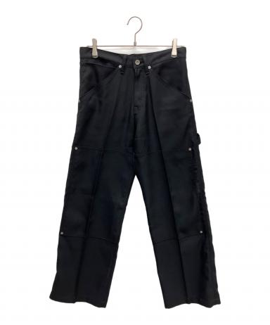 中古・古着通販】DAIRIKU (ダイリク) Painter Pressed Pants ブラック