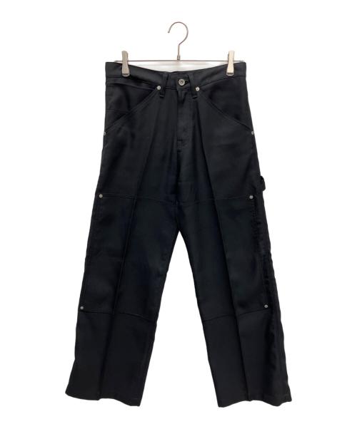 DAIRIKU（ダイリク）DAIRIKU (ダイリク) Painter Pressed Pants ブラック サイズ:27の古着・服飾アイテム