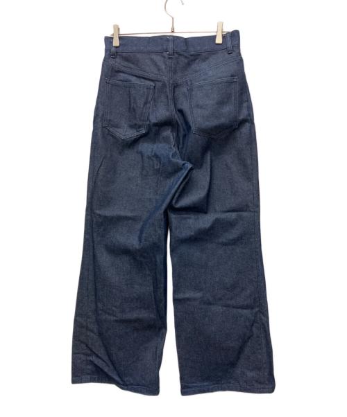 JOHN LAWRENCE SULLIVAN（ジョン ローレンス サリバン）JOHN LAWRENCE SULLIVAN (ジョン ローレンス サリバン) RIGID DENIM WIDE PANTS インディゴ サイズ:44の古着・服飾アイテム