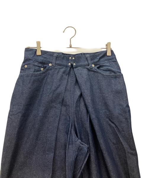 JOHN LAWRENCE SULLIVAN（ジョン ローレンス サリバン）JOHN LAWRENCE SULLIVAN (ジョン ローレンス サリバン) RIGID DENIM WIDE PANTS インディゴ サイズ:44の古着・服飾アイテム
