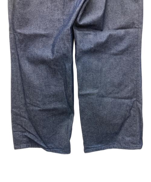 JOHN LAWRENCE SULLIVAN（ジョン ローレンス サリバン）JOHN LAWRENCE SULLIVAN (ジョン ローレンス サリバン) RIGID DENIM WIDE PANTS インディゴ サイズ:44の古着・服飾アイテム