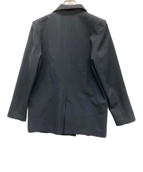 N.（エヌドット）N. (エヌドット) テーラードダブルジャケット ブラック サイズ:Sの古着・服飾アイテム