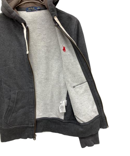POLO RALPH LAUREN（ポロ・ラルフローレン）POLO RALPH LAUREN (ポロ・ラルフローレン) ジップパーカー グレー サイズ:Sの古着・服飾アイテム