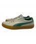 PUMA (プーマ) ami (アミ) ローカットスニーカー ベージュ×グリーン サイズ:28：6000円