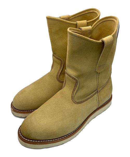 RED WING（レッドウィング）RED WING (レッドウィング) ペコスブーツ ベージュ サイズ:25.5の古着・服飾アイテム