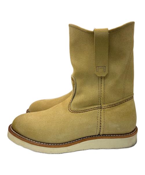 RED WING（レッドウィング）RED WING (レッドウィング) ペコスブーツ ベージュ サイズ:25.5の古着・服飾アイテム