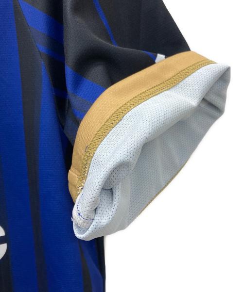 hummel（ヒュンメル）hummel (ヒュンメル) ゲームシャツ ネイビー×ブラック サイズ:MーLの古着・服飾アイテム