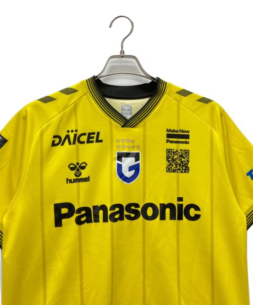 hummel（ヒュンメル）hummel (ヒュンメル) ゲームシャツ イエロー サイズ:M－Lの古着・服飾アイテム