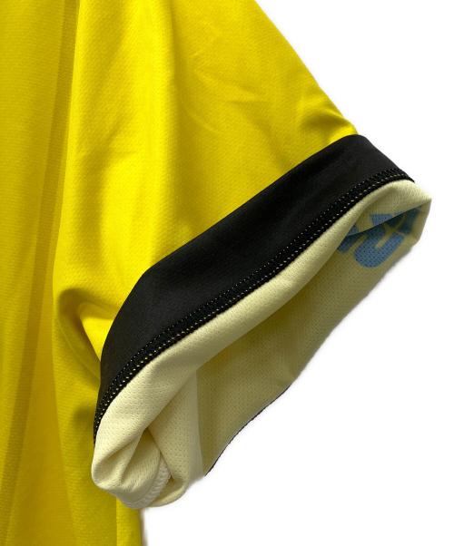 hummel（ヒュンメル）hummel (ヒュンメル) ゲームシャツ イエロー サイズ:M－Lの古着・服飾アイテム