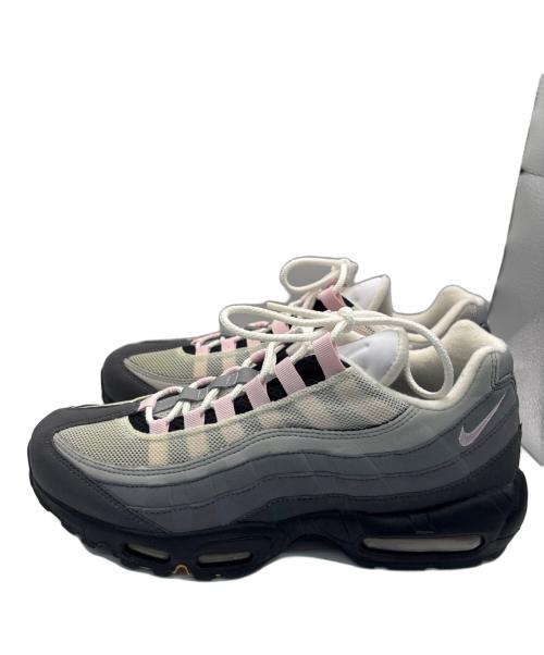 NIKE（ナイキ）NIKE (ナイキ) AIR MAX95 PRM グレー×ピンク サイズ:27 未使用品の古着・服飾アイテム