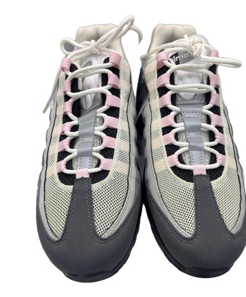 NIKE（ナイキ）NIKE (ナイキ) AIR MAX95 PRM グレー×ピンク サイズ:27 未使用品の古着・服飾アイテム