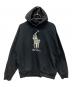 POLO RALPH LAUREN（ポロ・ラルフローレン）の古着「プルオーバーパーカー」｜ブラック