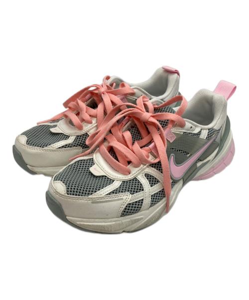 NIKE（ナイキ）NIKE (ナイキ) スニーカー ホワイト×ピンク サイズ:25.5の古着・服飾アイテム