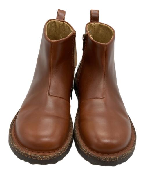 BIRKENSTOCK（ビルケンシュトック）BIRKENSTOCK (ビルケンシュトック) ショートブーツ ブラウン サイズ:37の古着・服飾アイテム