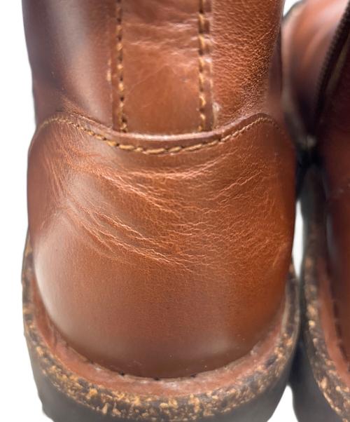 BIRKENSTOCK（ビルケンシュトック）BIRKENSTOCK (ビルケンシュトック) ショートブーツ ブラウン サイズ:37の古着・服飾アイテム