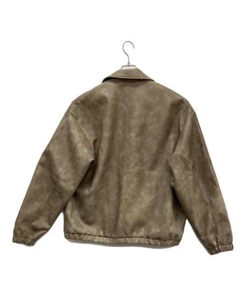 TAKEO KIKUCHI（タケオキクチ）TAKEO KIKUCHI (タケオキクチ) A-2ブルゾン グレー サイズ:XL 未使用品の古着・服飾アイテム