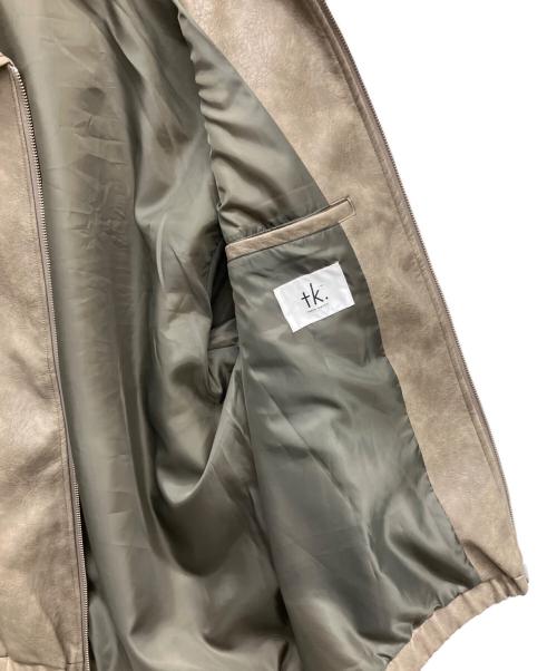 TAKEO KIKUCHI（タケオキクチ）TAKEO KIKUCHI (タケオキクチ) A-2ブルゾン グレー サイズ:XL 未使用品の古着・服飾アイテム