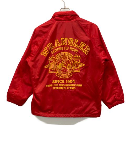 Wrangler（ラングラー）Wrangler (ラングラー) ナイロンジャケット レッド サイズ:Mの古着・服飾アイテム