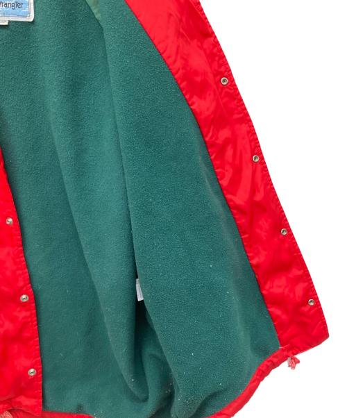 Wrangler（ラングラー）Wrangler (ラングラー) ナイロンジャケット レッド サイズ:Mの古着・服飾アイテム