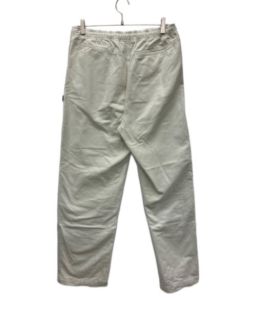 stussy（ステューシー）stussy (ステューシー) Brushed Beach Pant ホワイト サイズ:Mの古着・服飾アイテム