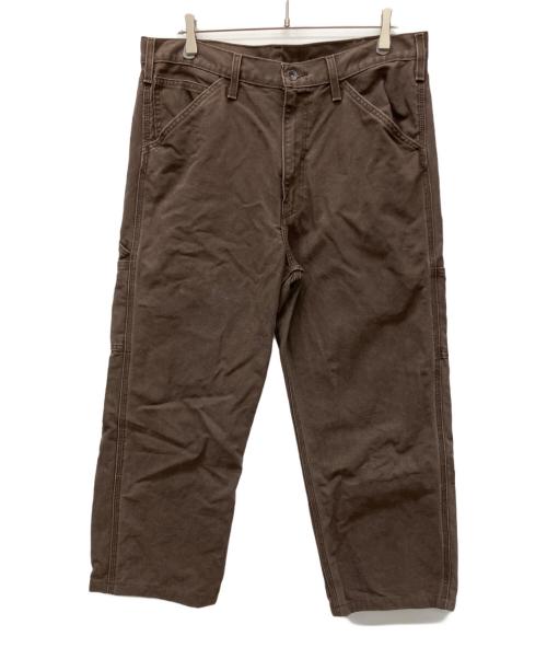 LEVI'S（リーバイス）LEVI'S (リーバイス) WORKWEAR 568™ ルーズストレートカーペンターパンツ ブラウン サイズ:W34L32の古着・服飾アイテム