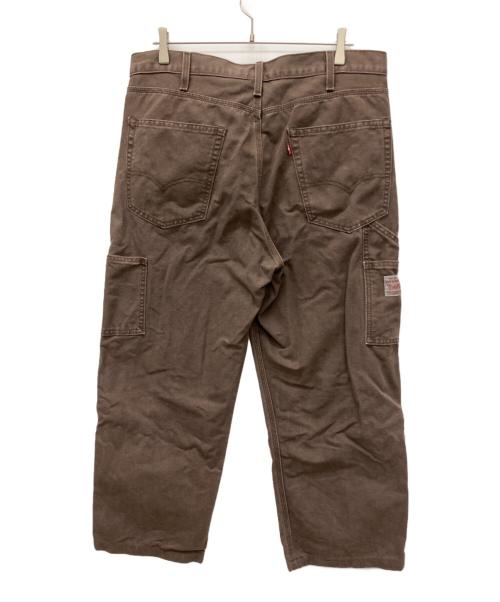 LEVI'S（リーバイス）LEVI'S (リーバイス) WORKWEAR 568™ ルーズストレートカーペンターパンツ ブラウン サイズ:W34L32の古着・服飾アイテム