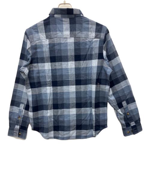 Columbia（コロンビア）Columbia (コロンビア) コーネルウッズフランネルロングスリーブシャツ ブルー サイズ:M 未使用品の古着・服飾アイテム