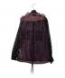 DIESEL (ディーゼル) 切替デザインシアーブルゾン ブラック×パープル サイズ:M：7000円