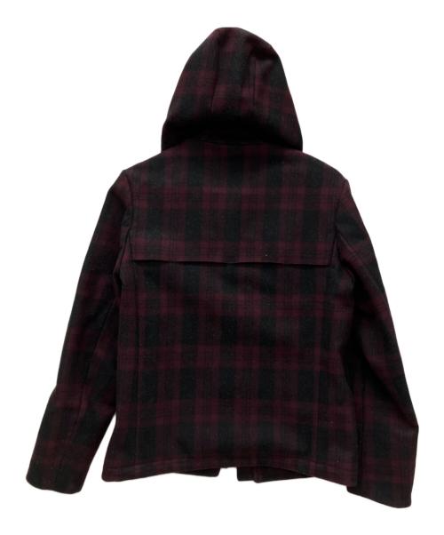 PAUL SMITH（ポールスミス）PAUL SMITH (ポールスミス) チェックウールメルトンジャケット パープル×ブラック サイズ:S　　　　　　　　　　　　　　　　　　　　　　　　　　　　　　　　　　　　　　の古着・服飾アイテム